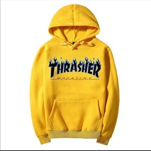 Only worn once . Thrasher hoodie
